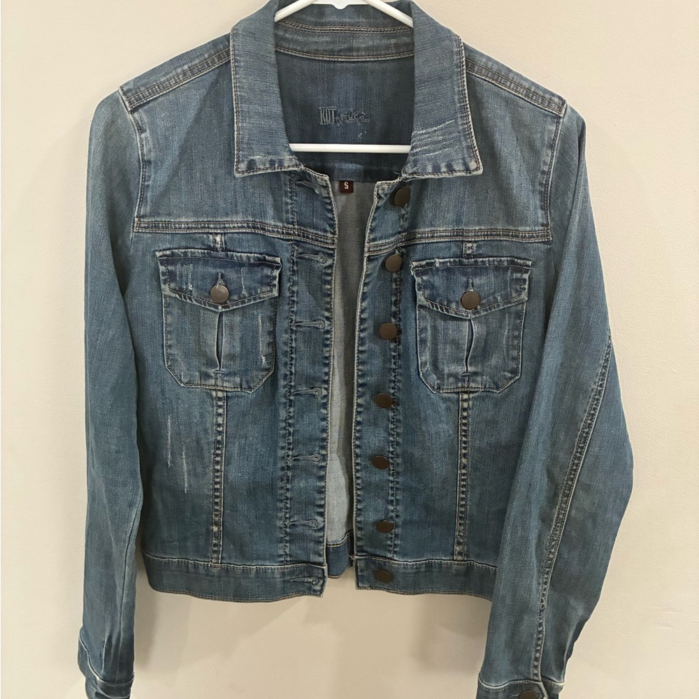 Kut from the Kloth Classic Blue Jean Jacket